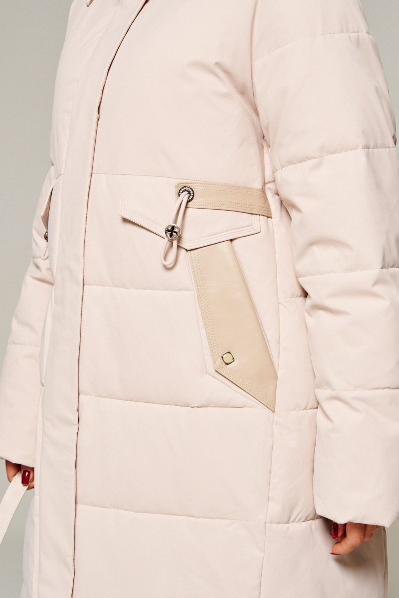 Женское пальто Beautiful&Free 8019 песочный