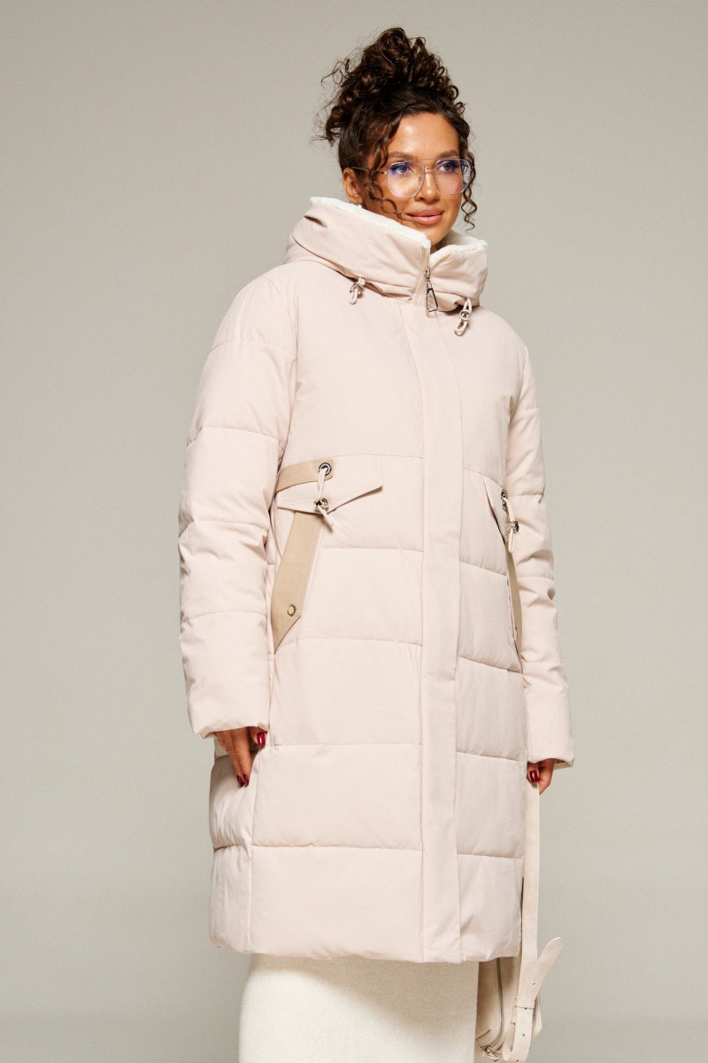 Женское пальто Beautiful&Free 8019 песочный