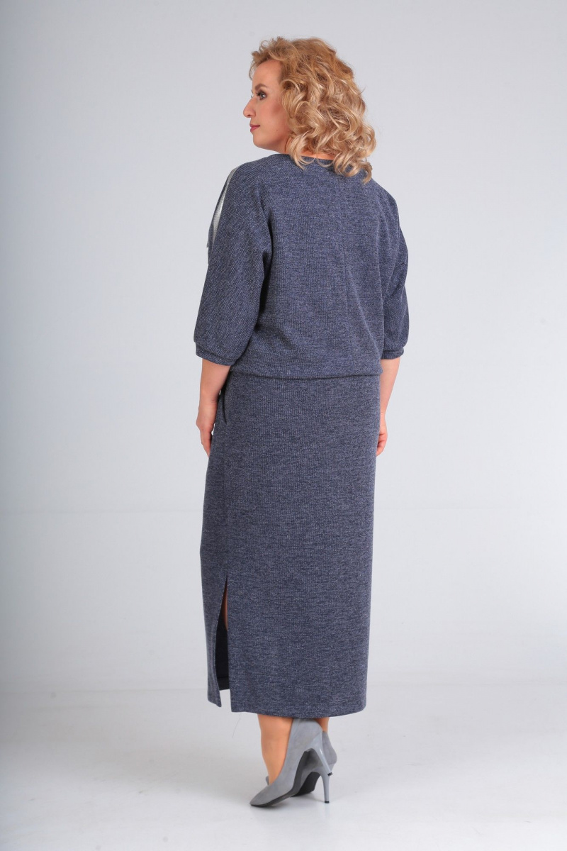 Платья СиБон 0216 синий