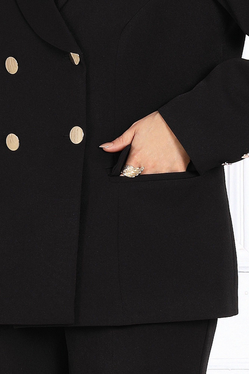 Брючный костюм Ninele 7502 черный