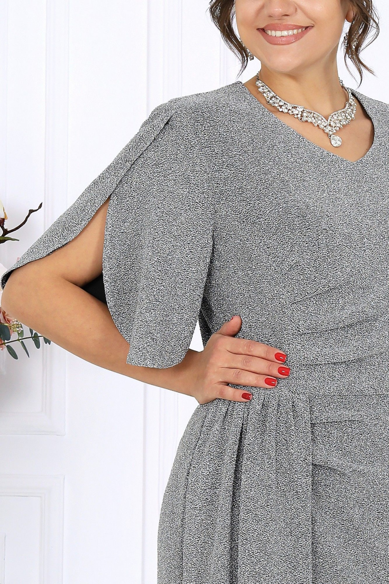 Платья Ninele 7509 серебро