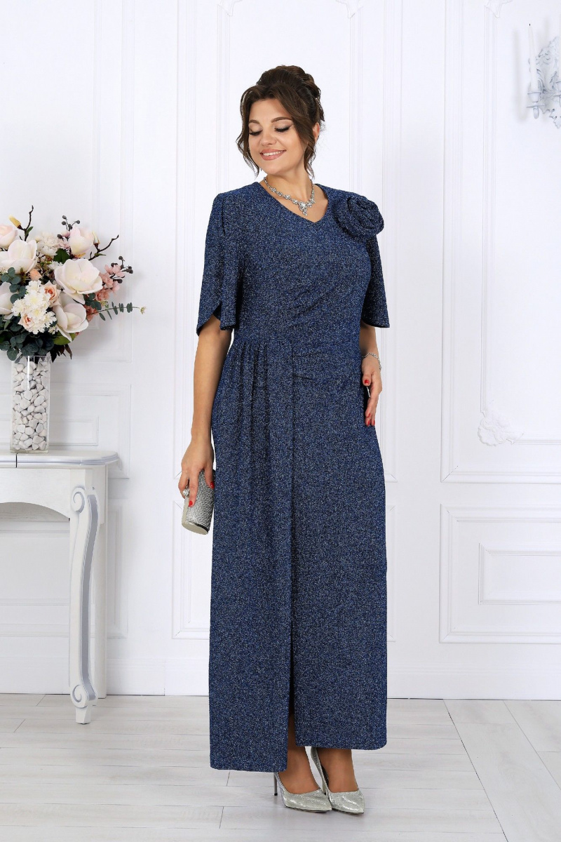 Платья Ninele 7509 синий