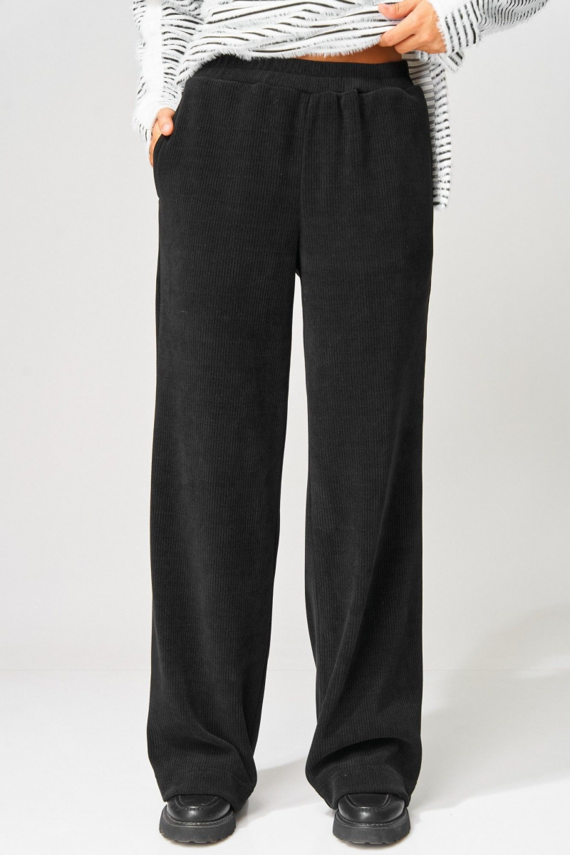 Брючный комплект Laikony L-693 черно-белый