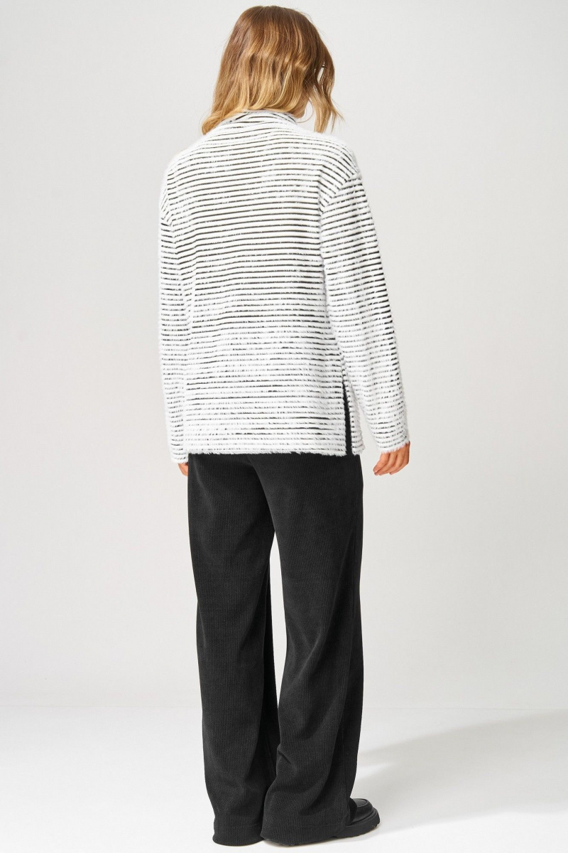 Брючный комплект Laikony L-693 черно-белый