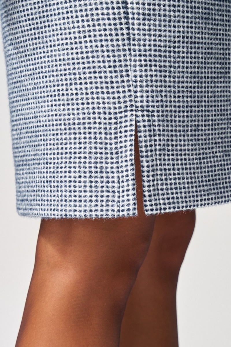 Платья Laikony L-183 сине-белый