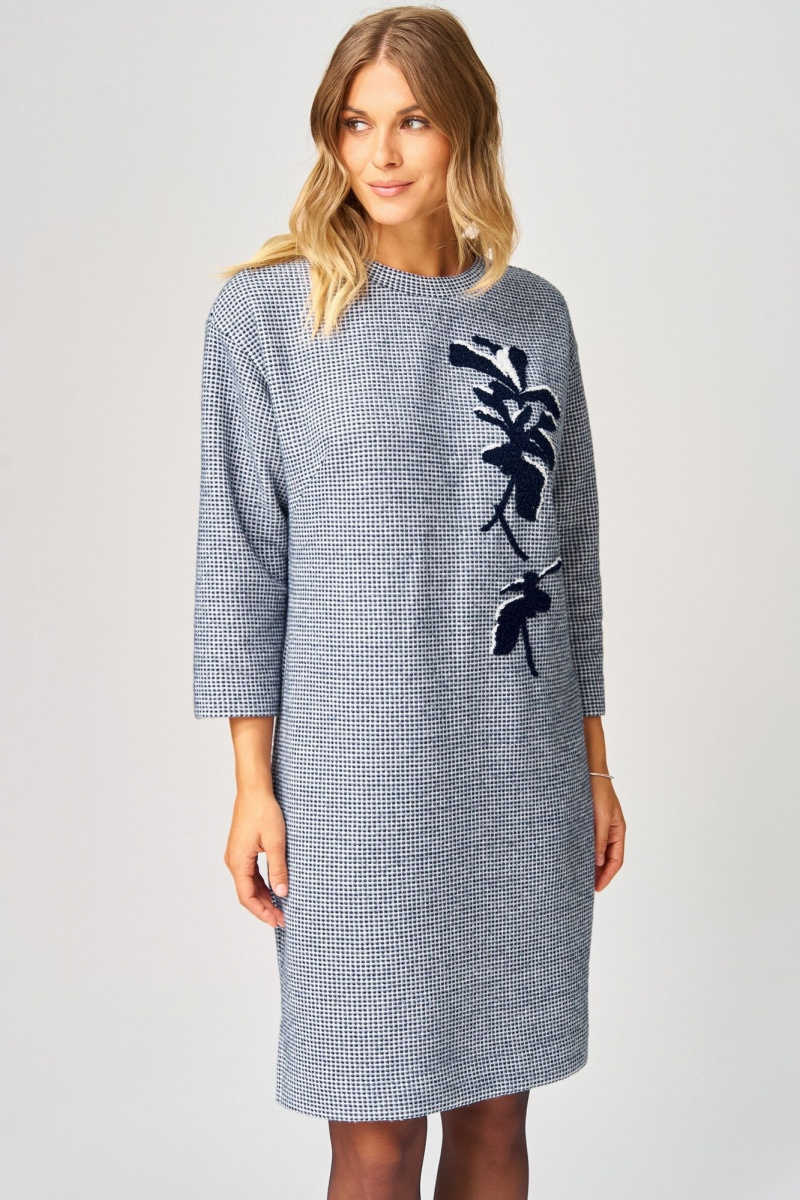 Платья Laikony L-183 сине-белый