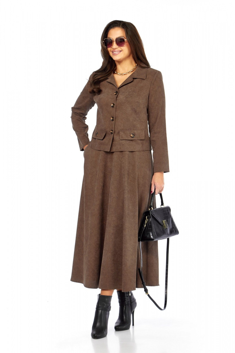 Юбочный костюм Taita plus 2531 капучино