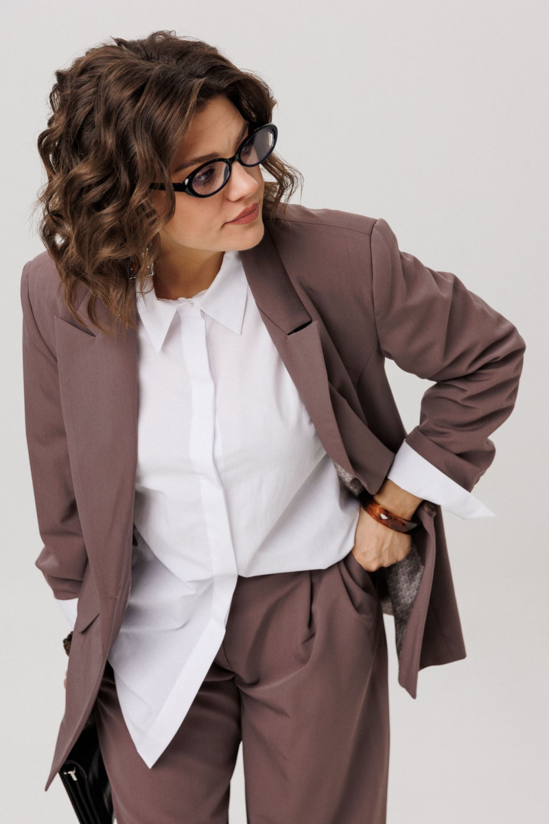 Брючный комплект Anelli 1742 масала_чай