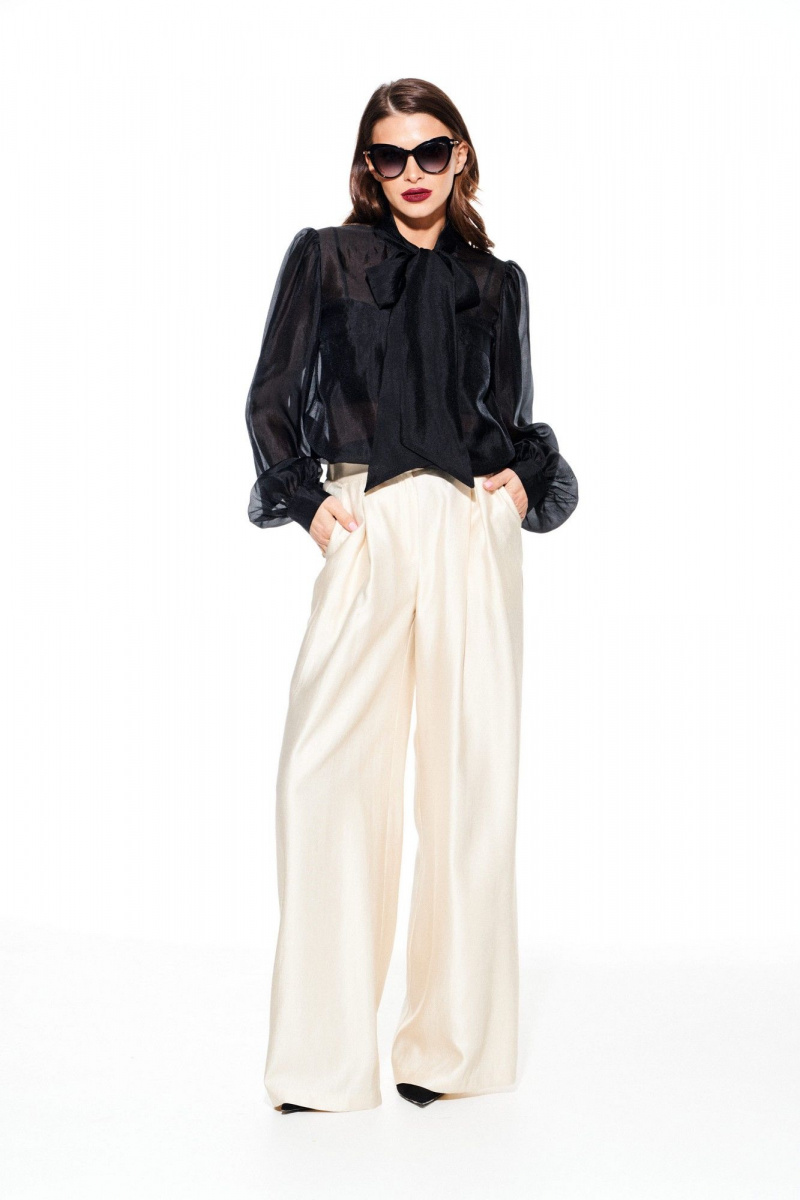 Брюки ELLETTO LIFE 2372 сливочный