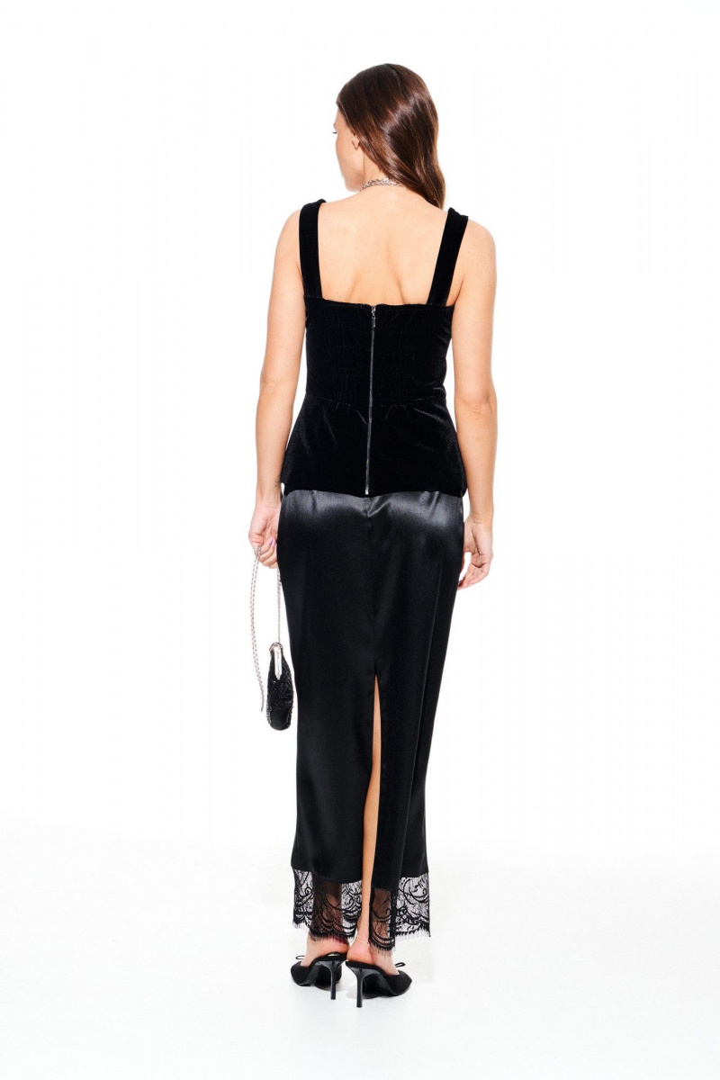 Блузы ELLETTO LIFE 3919 черный