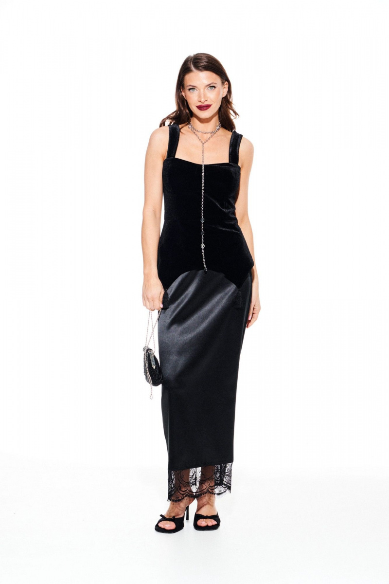 Блузы ELLETTO LIFE 3919 черный