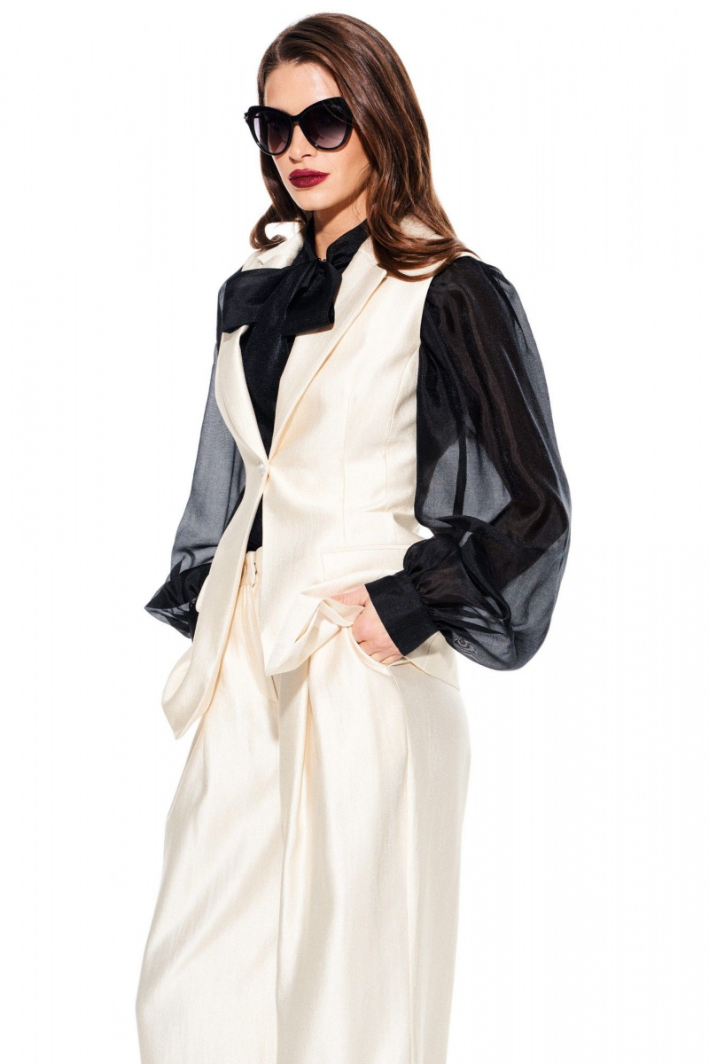 Жилеты ELLETTO LIFE 3922 сливочный