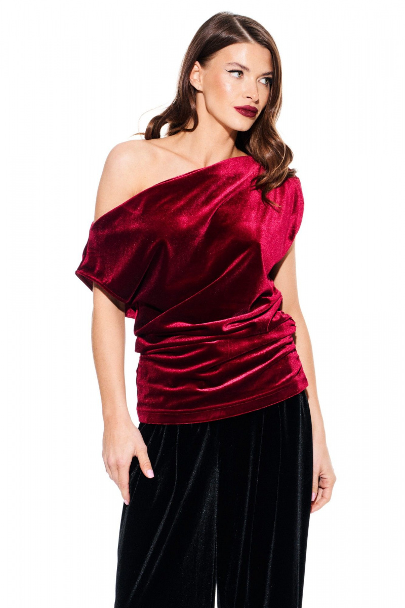 Блузы ELLETTO LIFE 3923 вишня