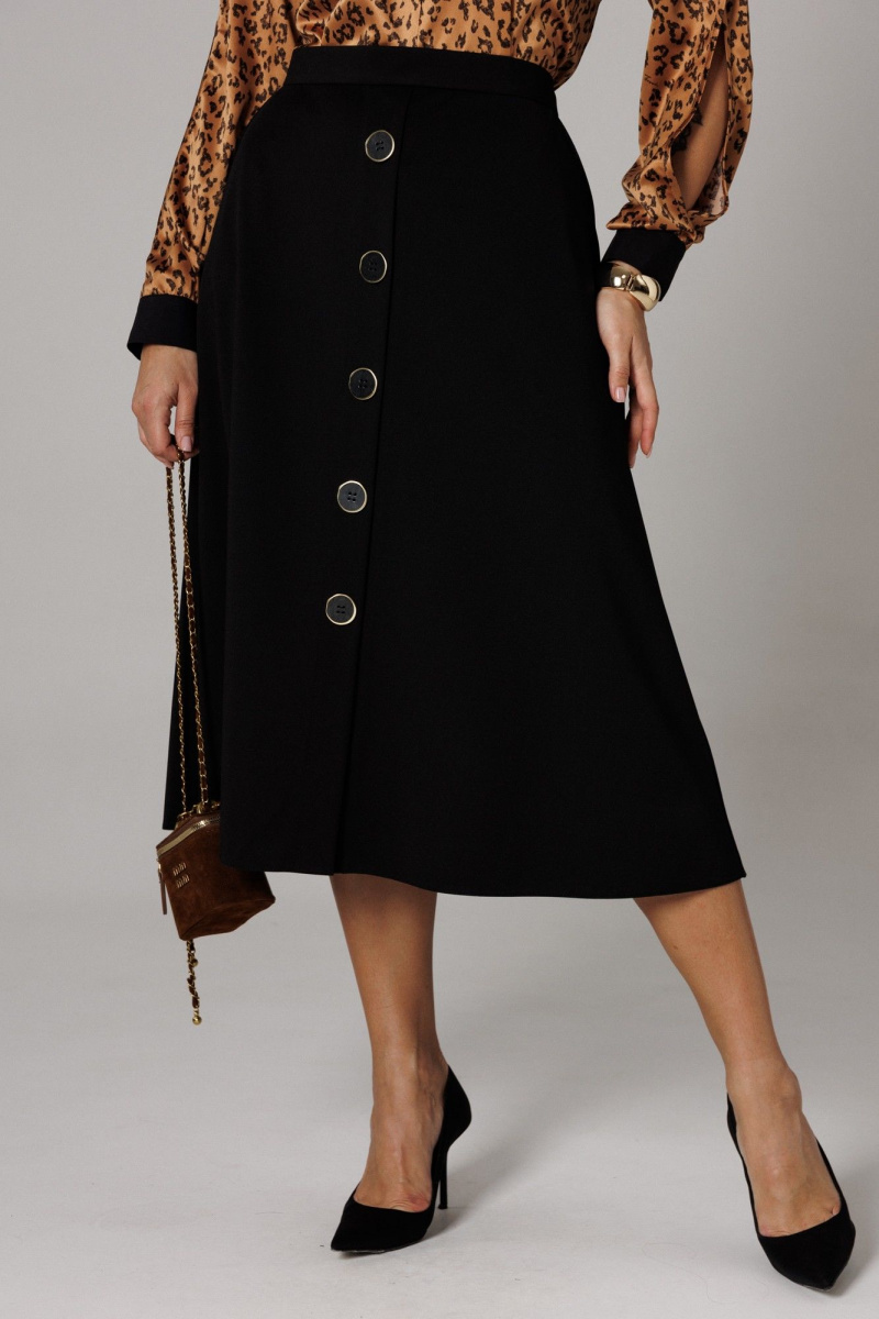 Юбочный комплект Anastasia 1306 золото/черный