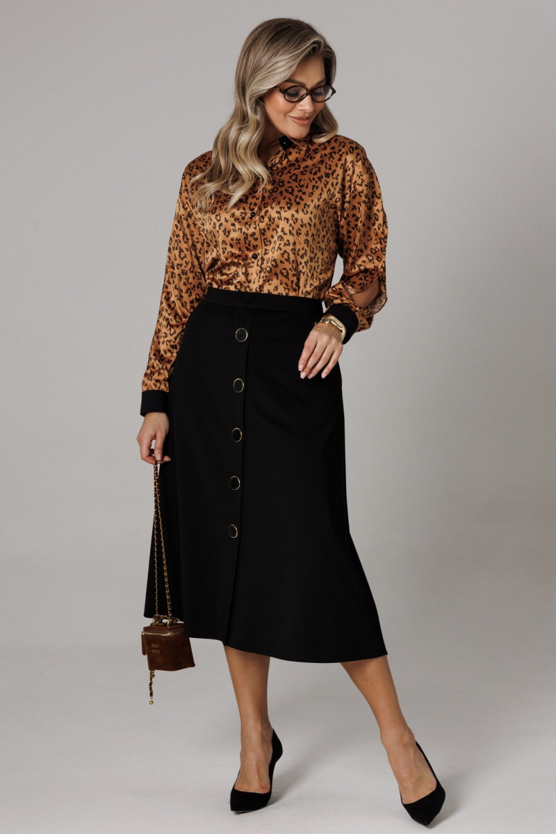 Юбочный комплект Anastasia 1306 золото/черный