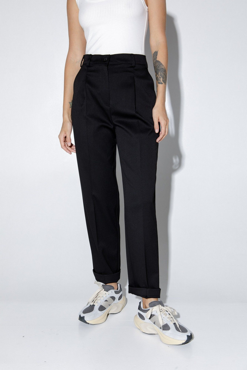 Брючный комплект PiRS 5245 бежевый+черный