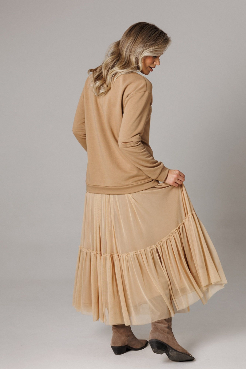 Юбочный комплект Anastasia 1295 карамельный