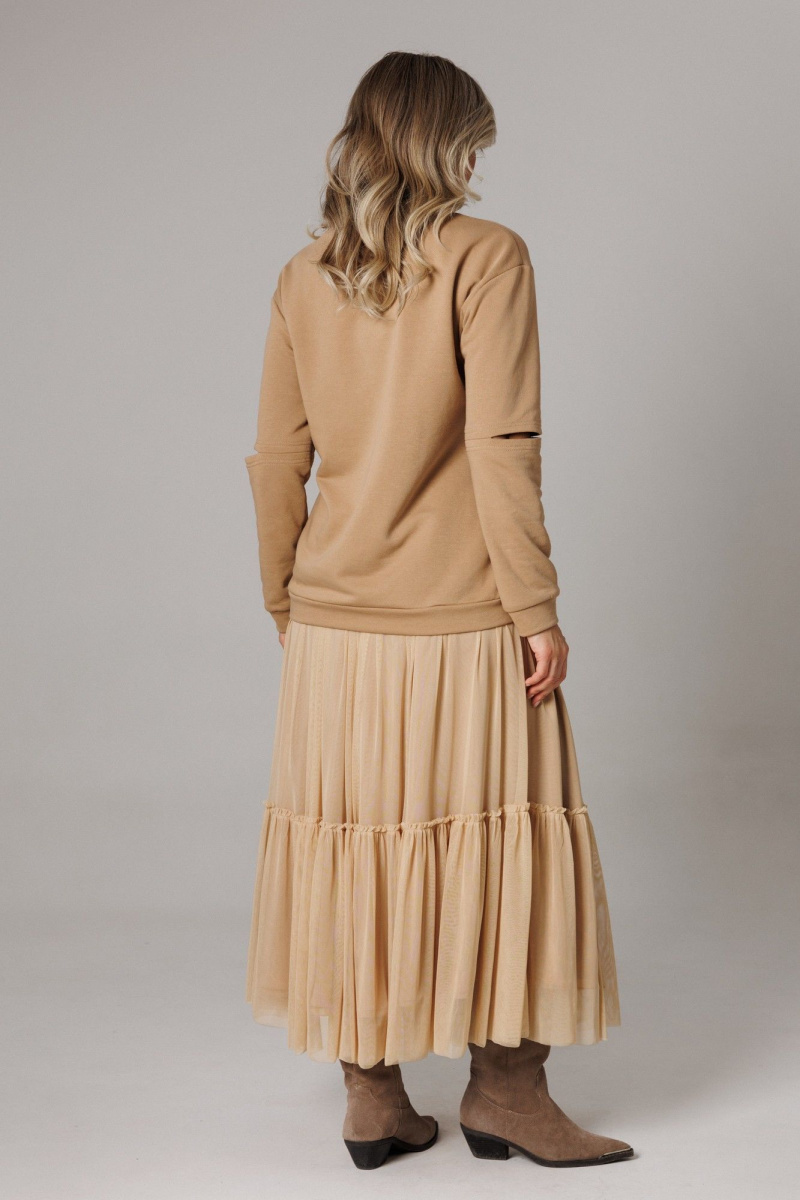 Юбочный комплект Anastasia 1295 карамельный