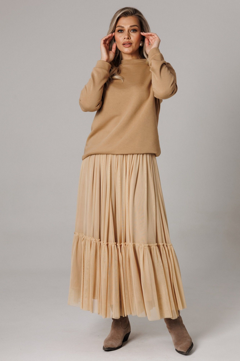 Юбочный комплект Anastasia 1295 карамельный