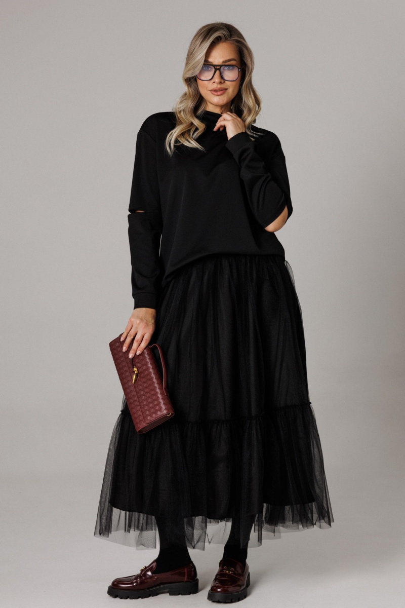 Юбочный комплект Anastasia 1294 черный