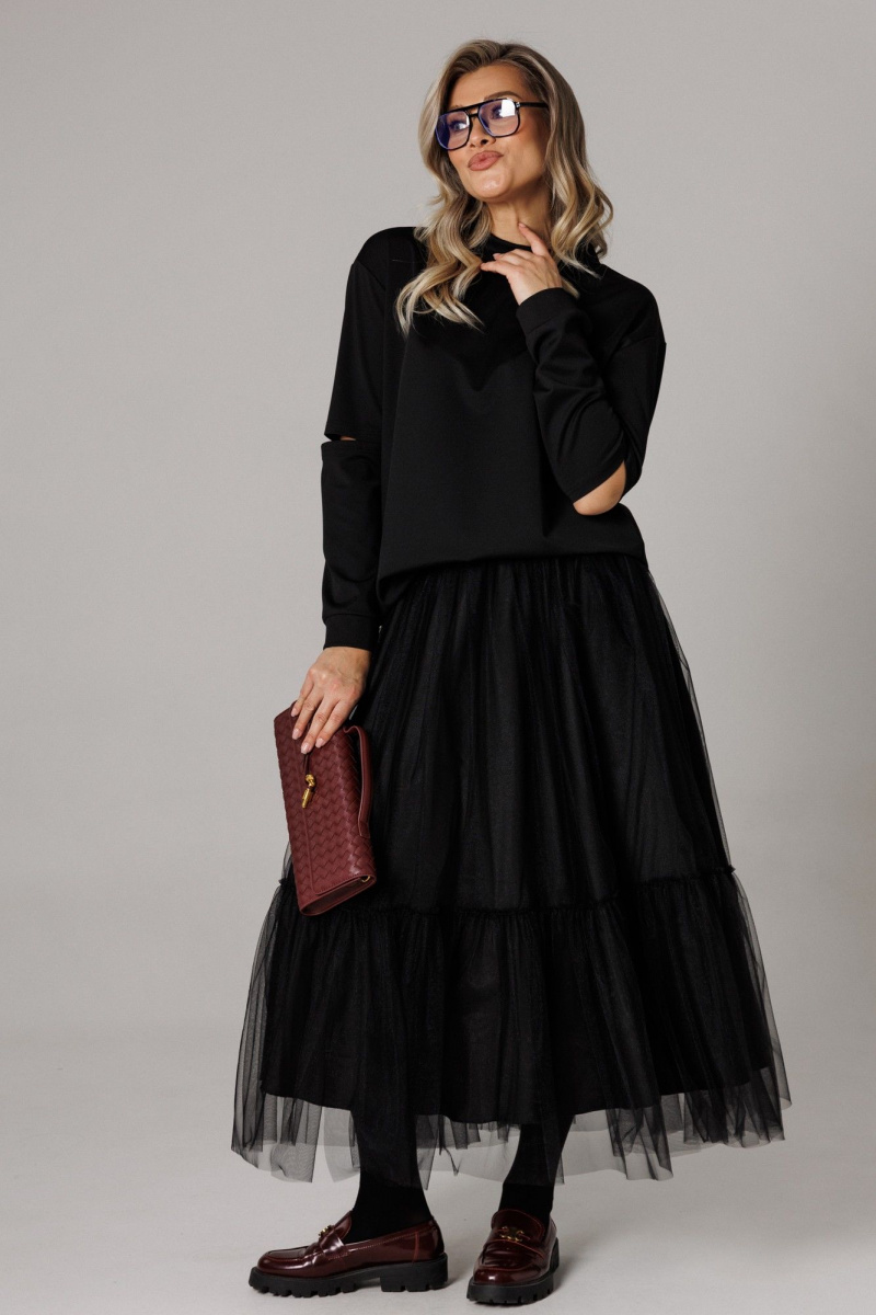 Юбочный комплект Anastasia 1294 черный