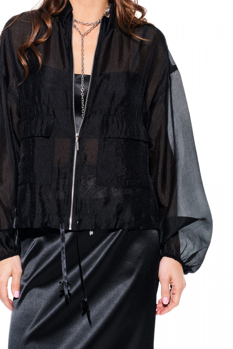 Блузы ELLETTO LIFE 3932 черный