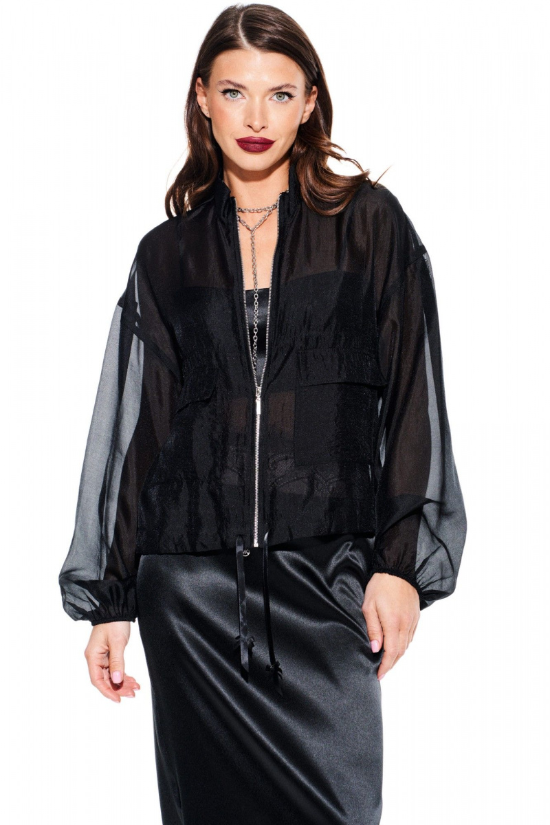 Блузы ELLETTO LIFE 3932 черный