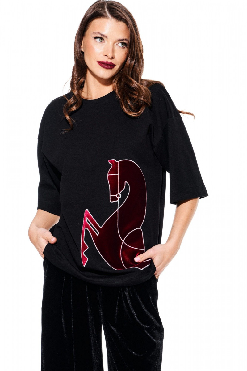 Джемперы ELLETTO LIFE 3937 черный