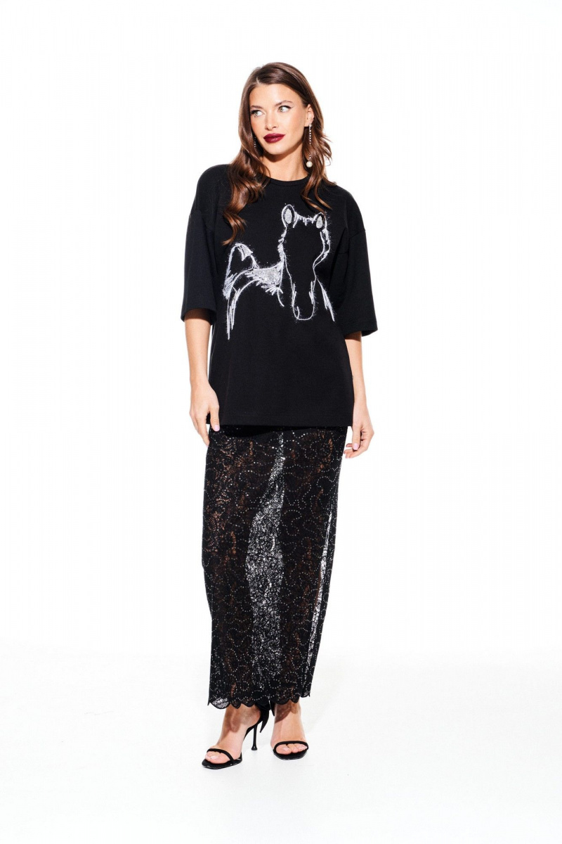 Джемперы ELLETTO LIFE 3938 черный