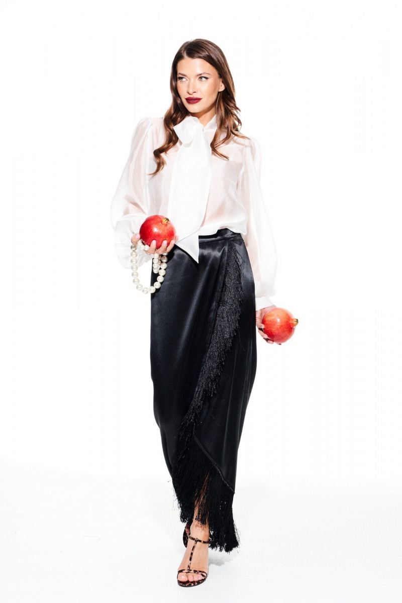 Блузы ELLETTO LIFE 3939 белый