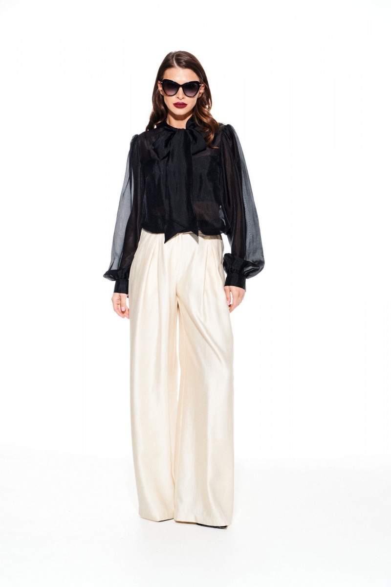 Блузы ELLETTO LIFE 3939 черный