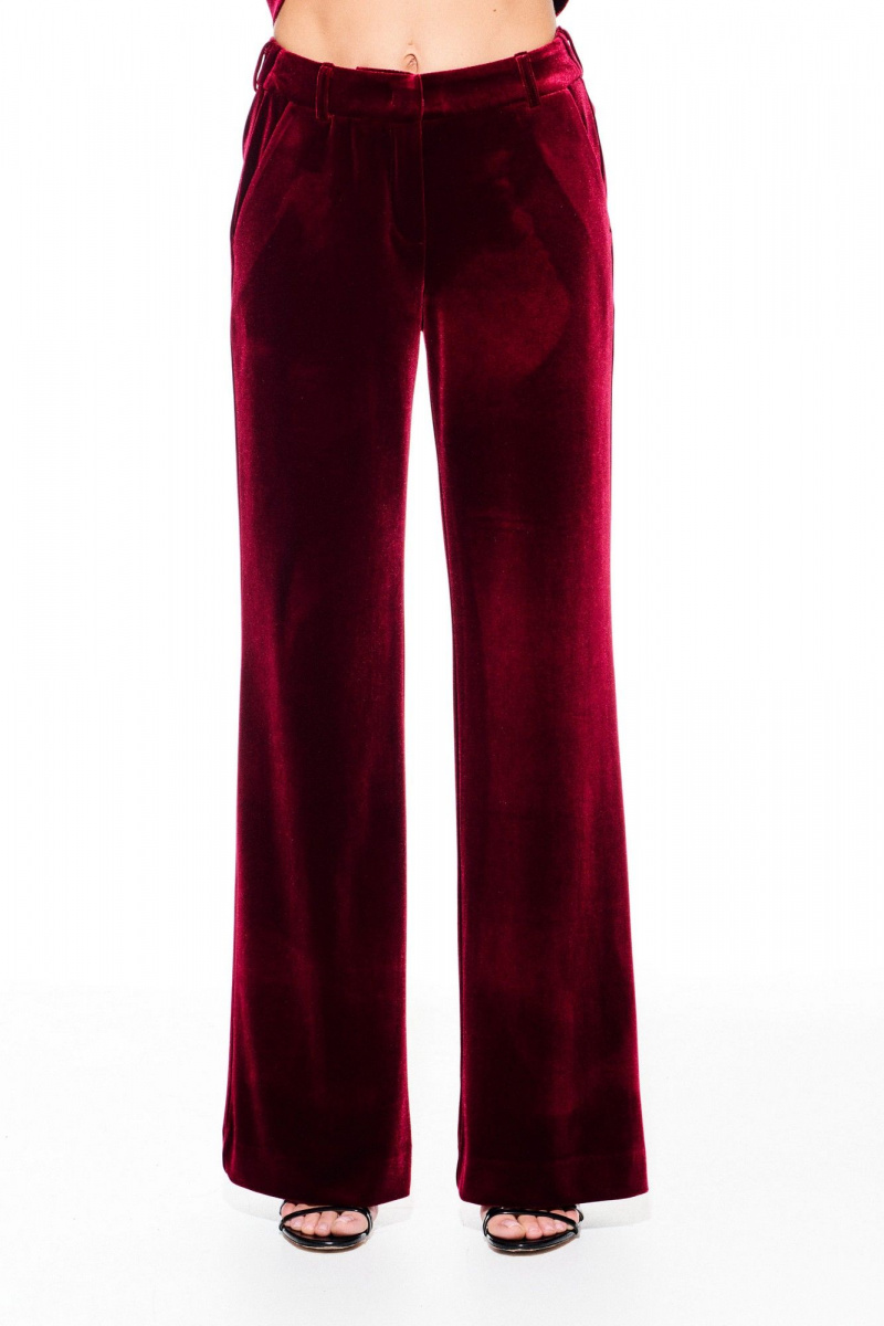 Брючный костюм ELLETTO LIFE 5322 вишня