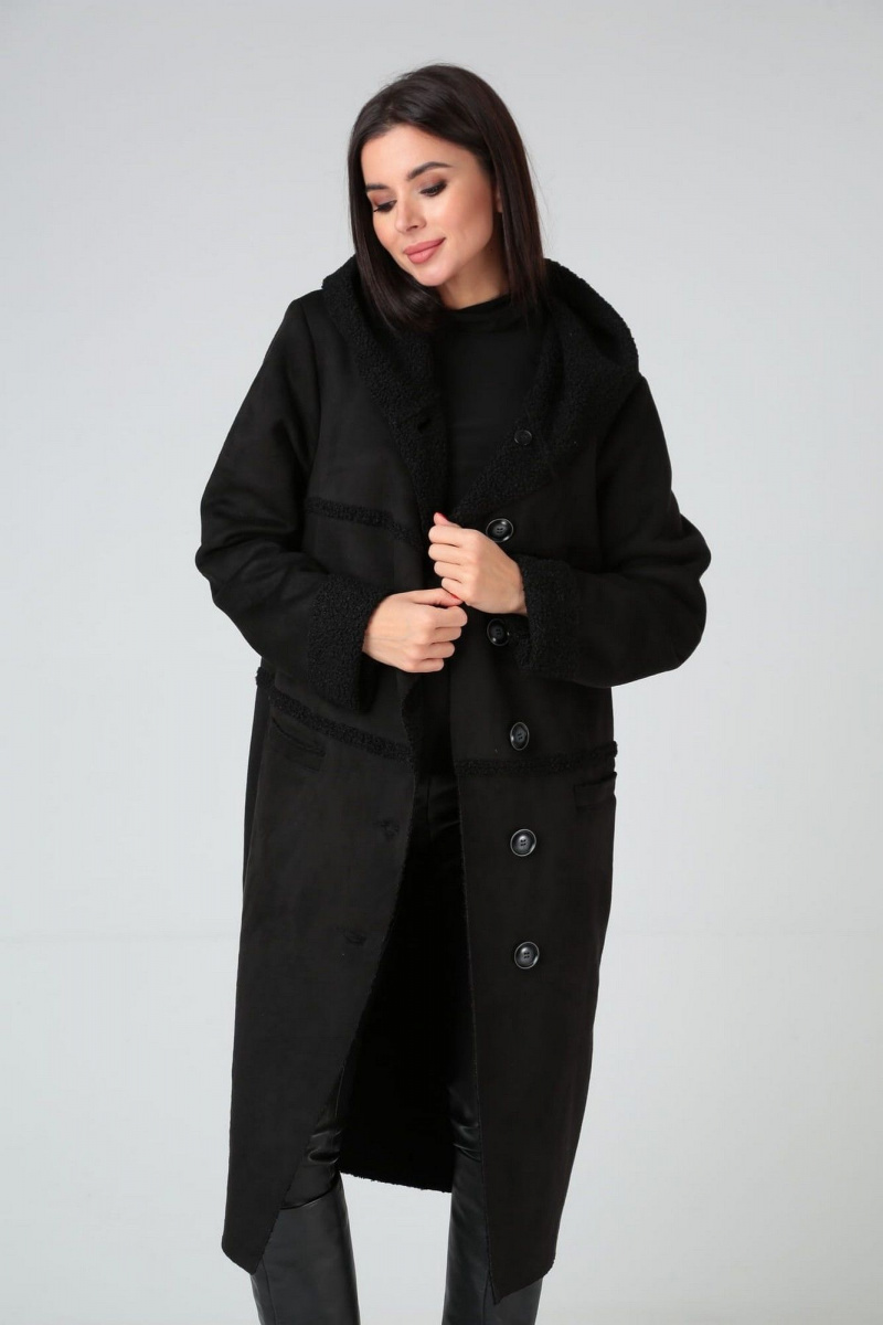 Женское пальто Диомант 1939 черный