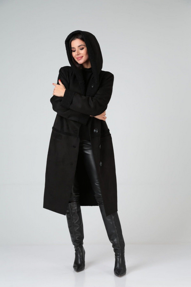 Женское пальто Диомант 1939 черный