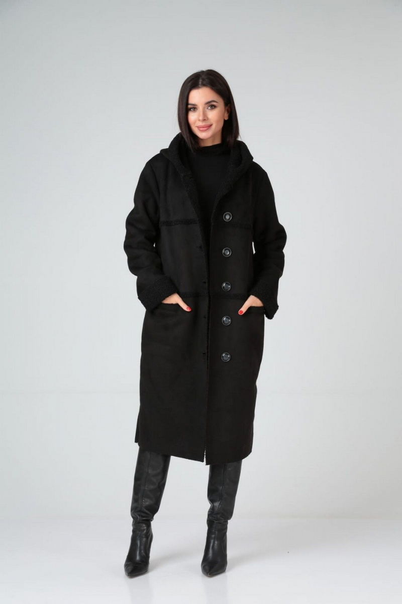 Женское пальто Диомант 1939 черный