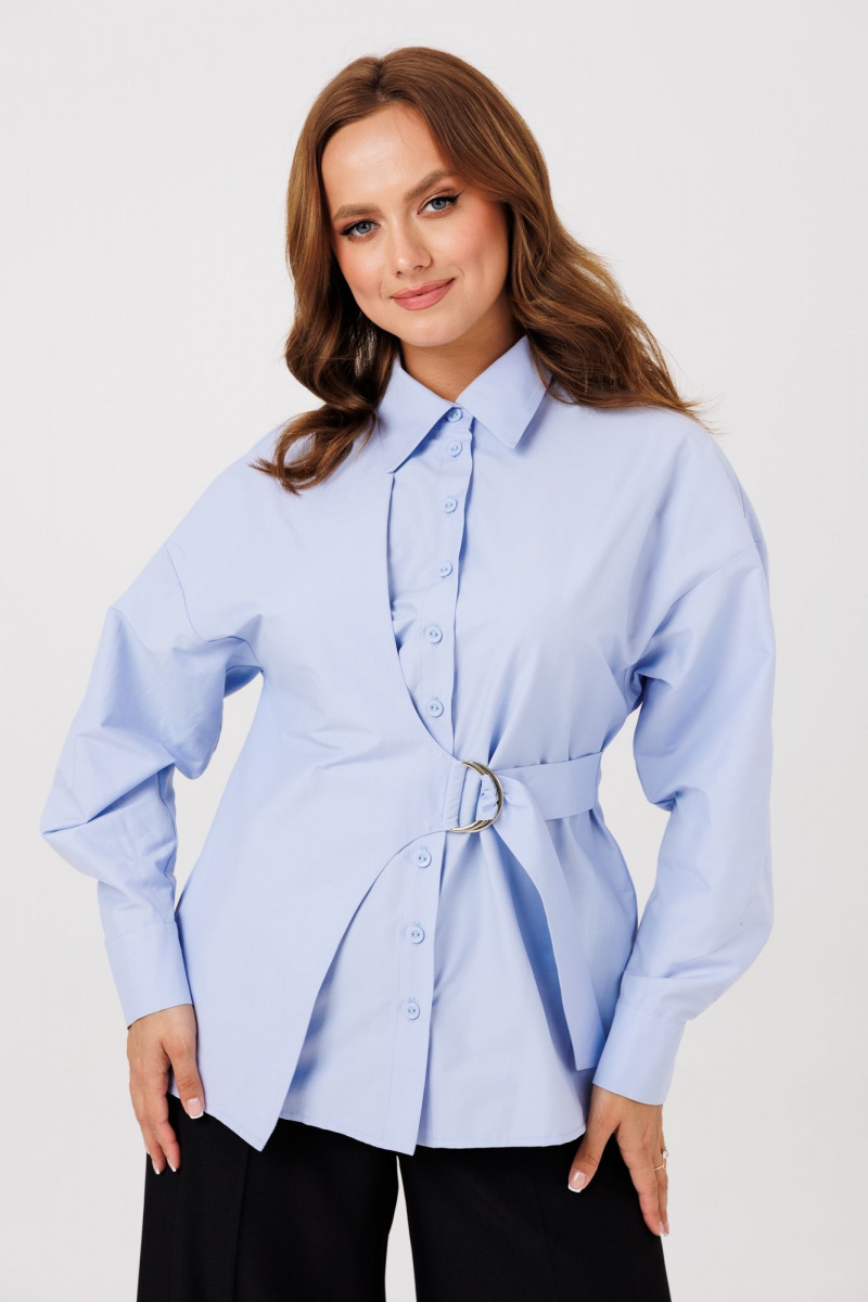 Рубашки Marshop М203 голубой