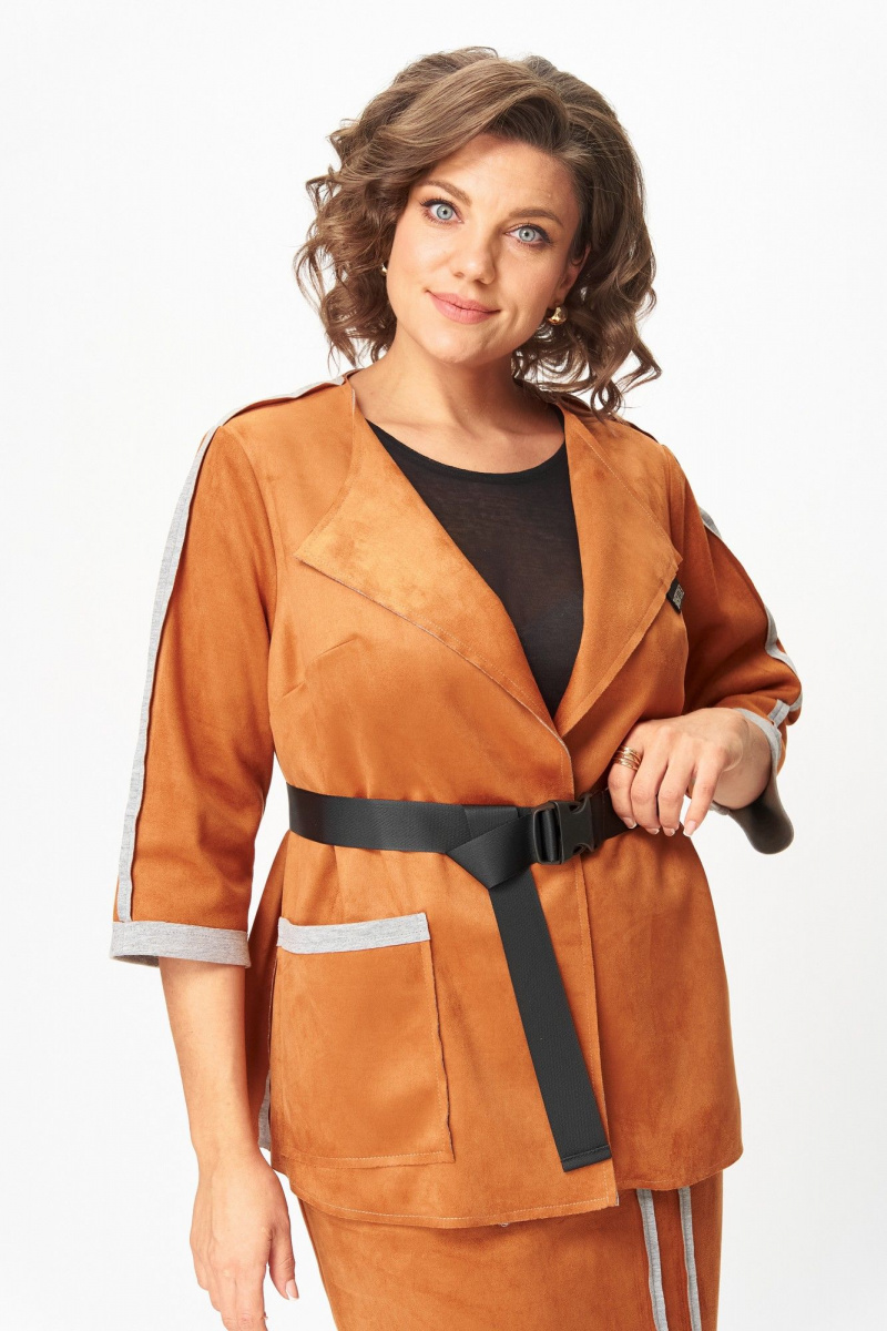 Юбочный костюм Michel chic 1388/1 рыжий