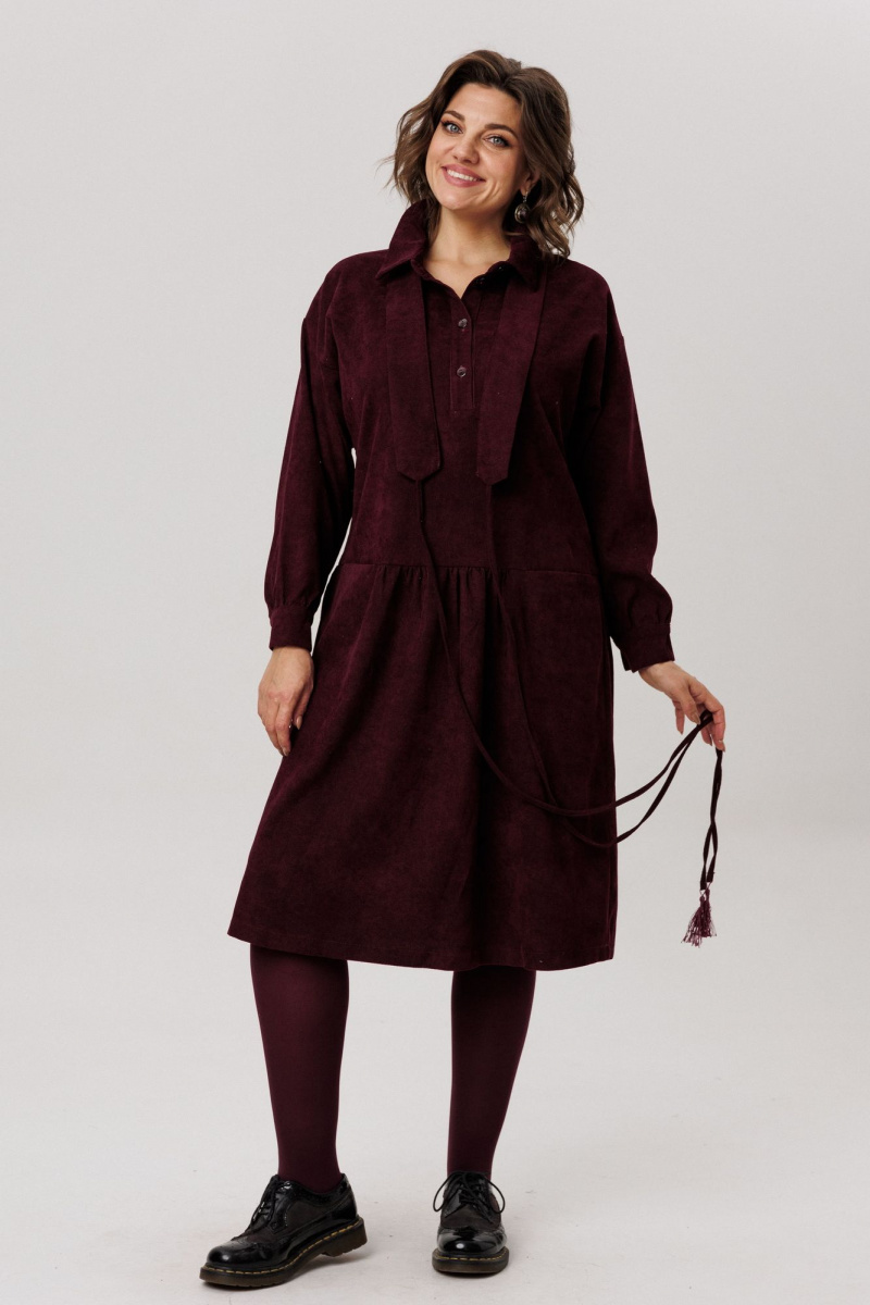 Платья Anelli 1730 морозная_вишня