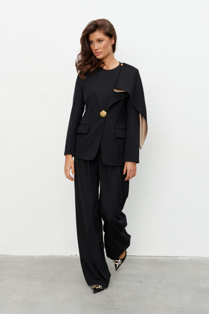 Брючный комплект KaVaRi 8053 черный