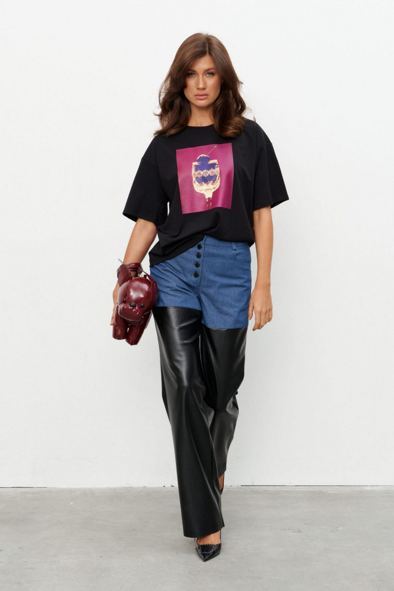 Брюки KaVaRi 3014.1 черно-синий