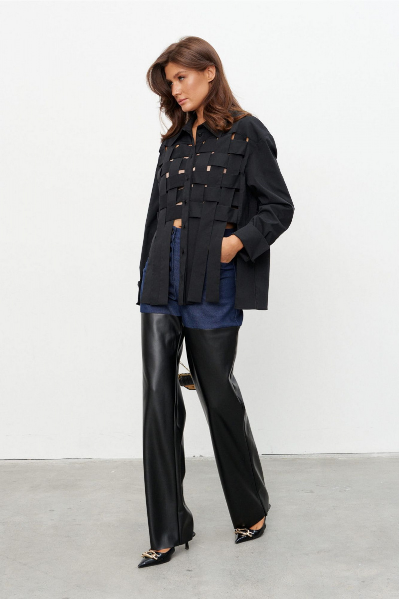 Рубашки KaVaRi 4020.1 черный