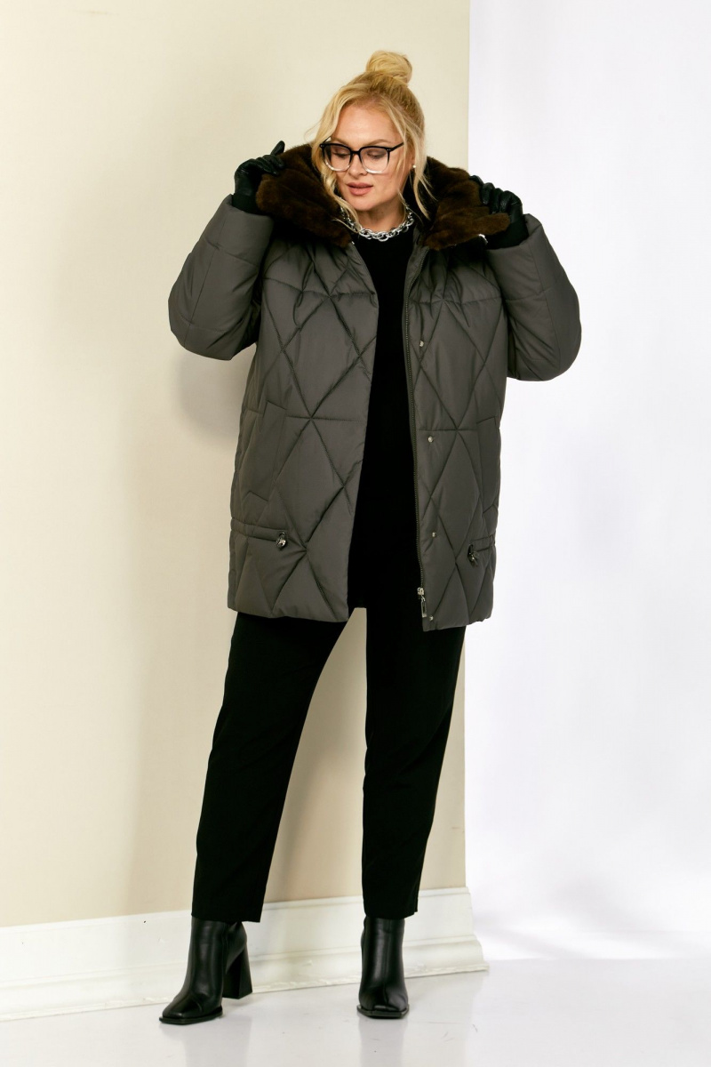 Женская куртка Shetti 2207 графит