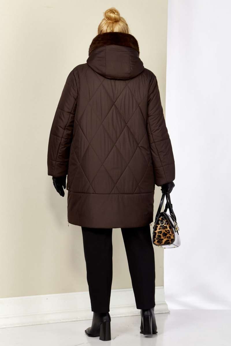 Женская куртка Shetti 2208 шоколад