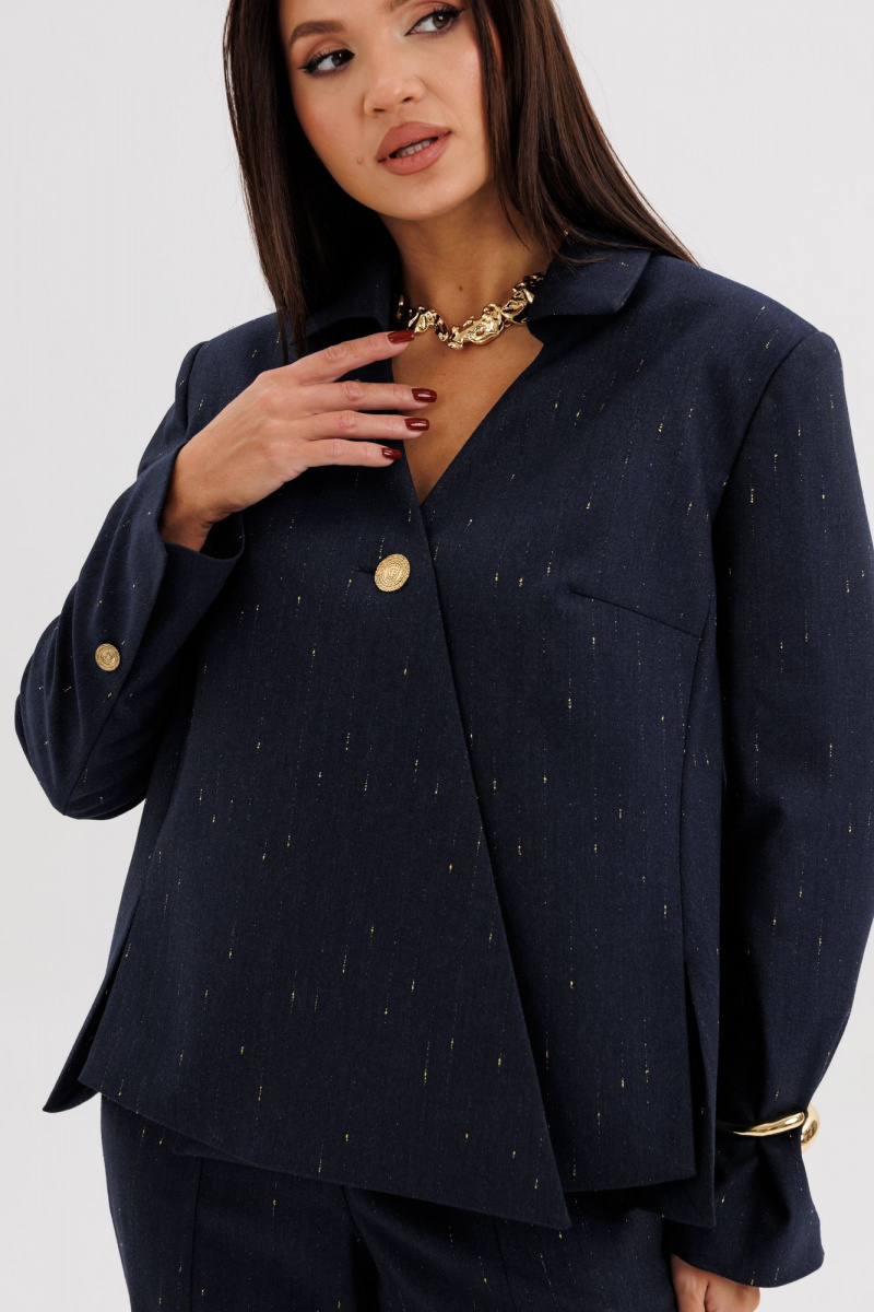 Брючный костюм Fantazia Mod 5301 синий