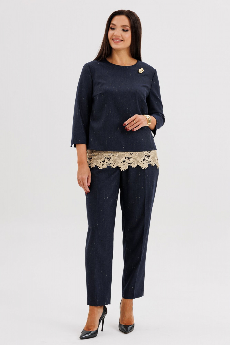 Брючный комплект Fantazia Mod 5318 синий