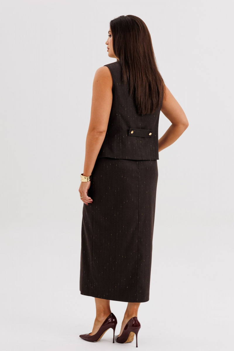 Юбочный комплект Fantazia Mod 5248 шоколадный