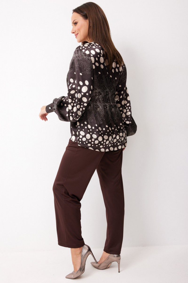 Блузы BegiModa 4146 шоколад