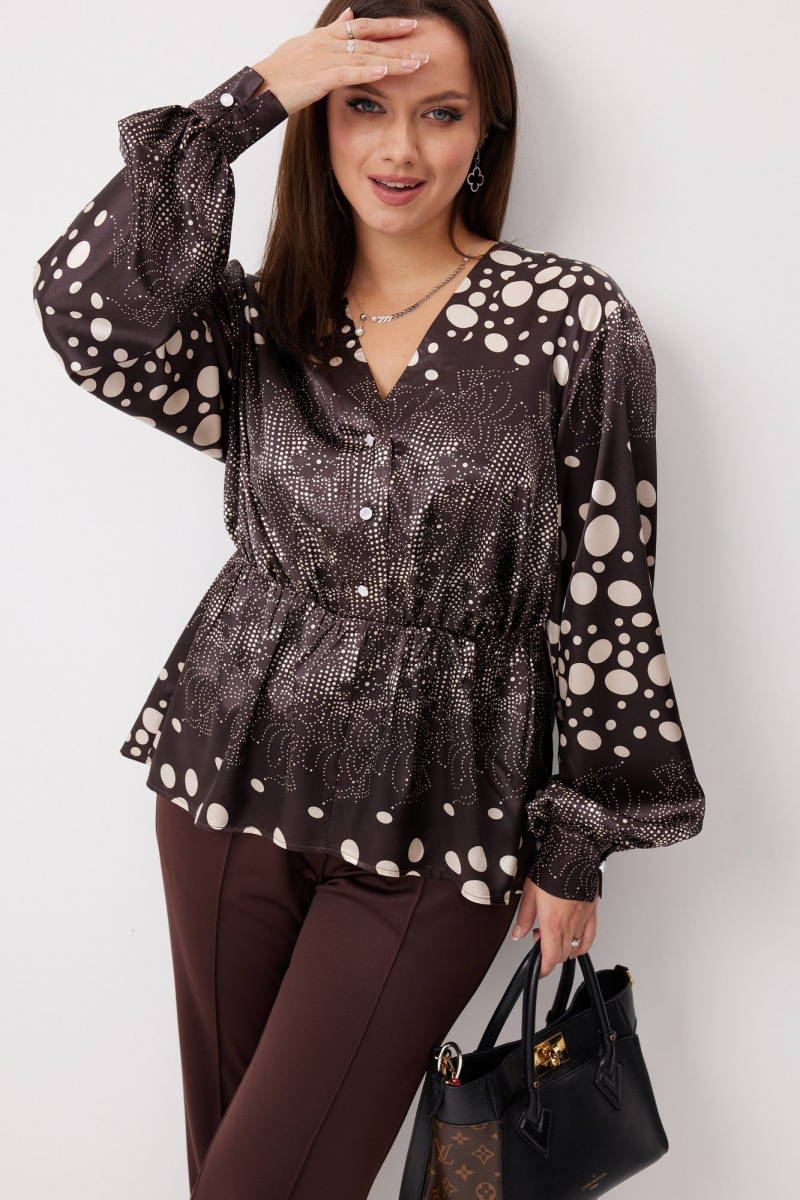 Блузы BegiModa 4146 шоколад