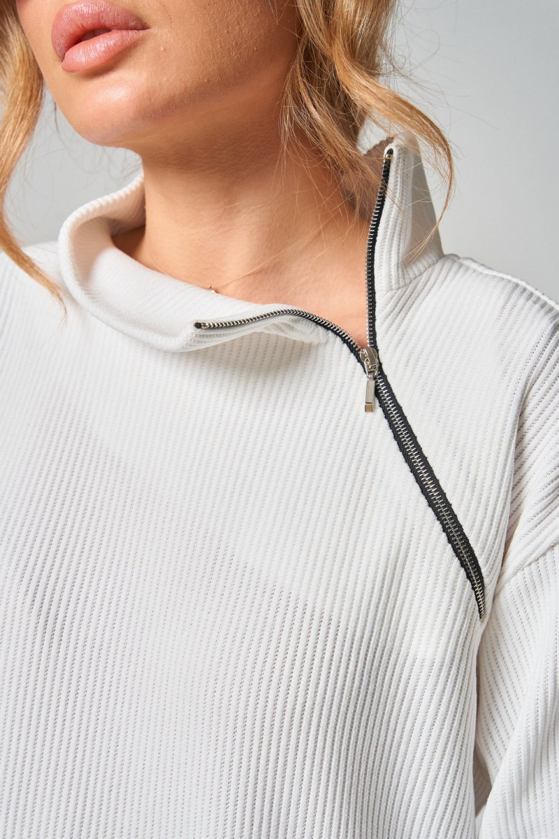 Брючный комплект Laikony L-483 белый+черный