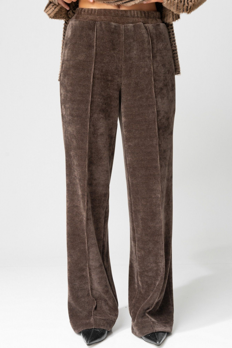 Брюки Laikony L-693-2 капучино+кант